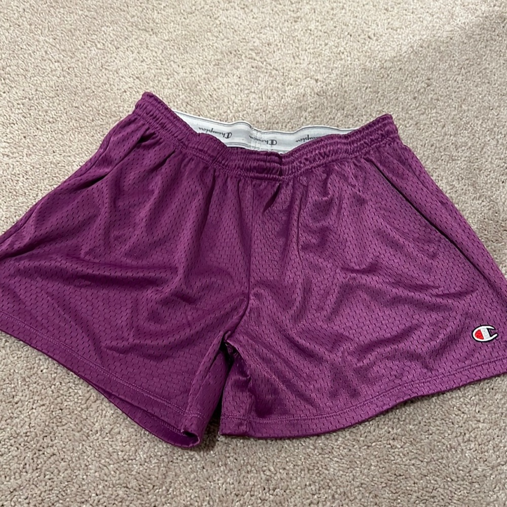 Purple Champion Athletic Shorts